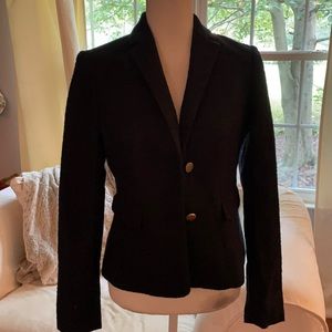 {Ann Taylor} Navy Twill Jacket